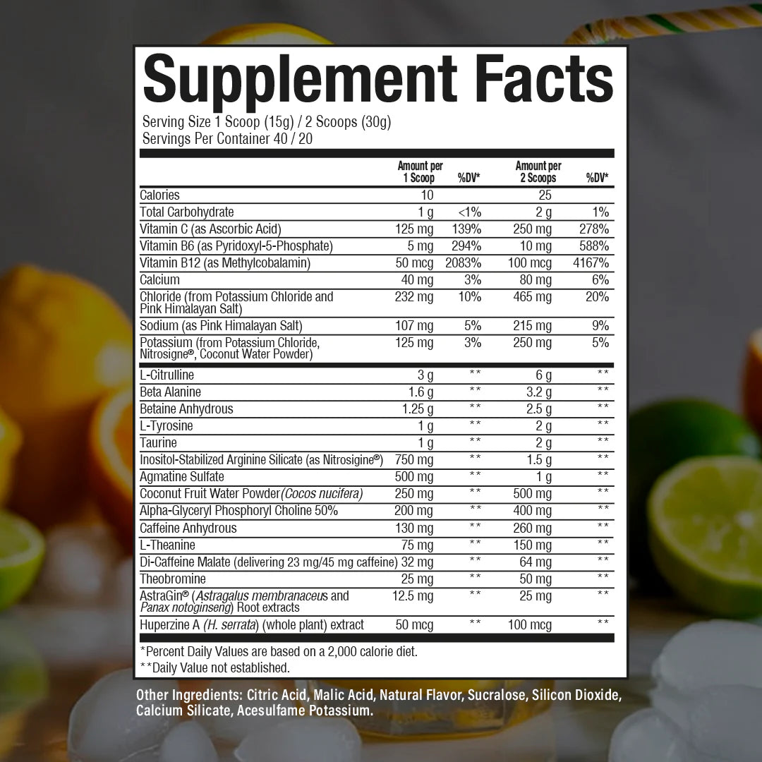 Raw Nutrition | CBum Thavage | 40 Servings