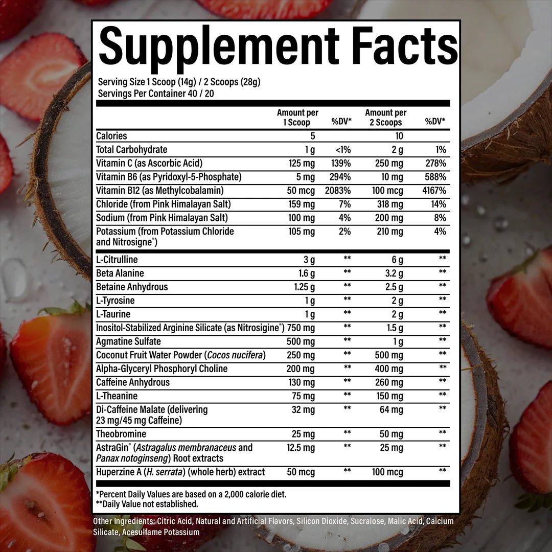 Raw Nutrition | CBum Thavage | 40 Servings