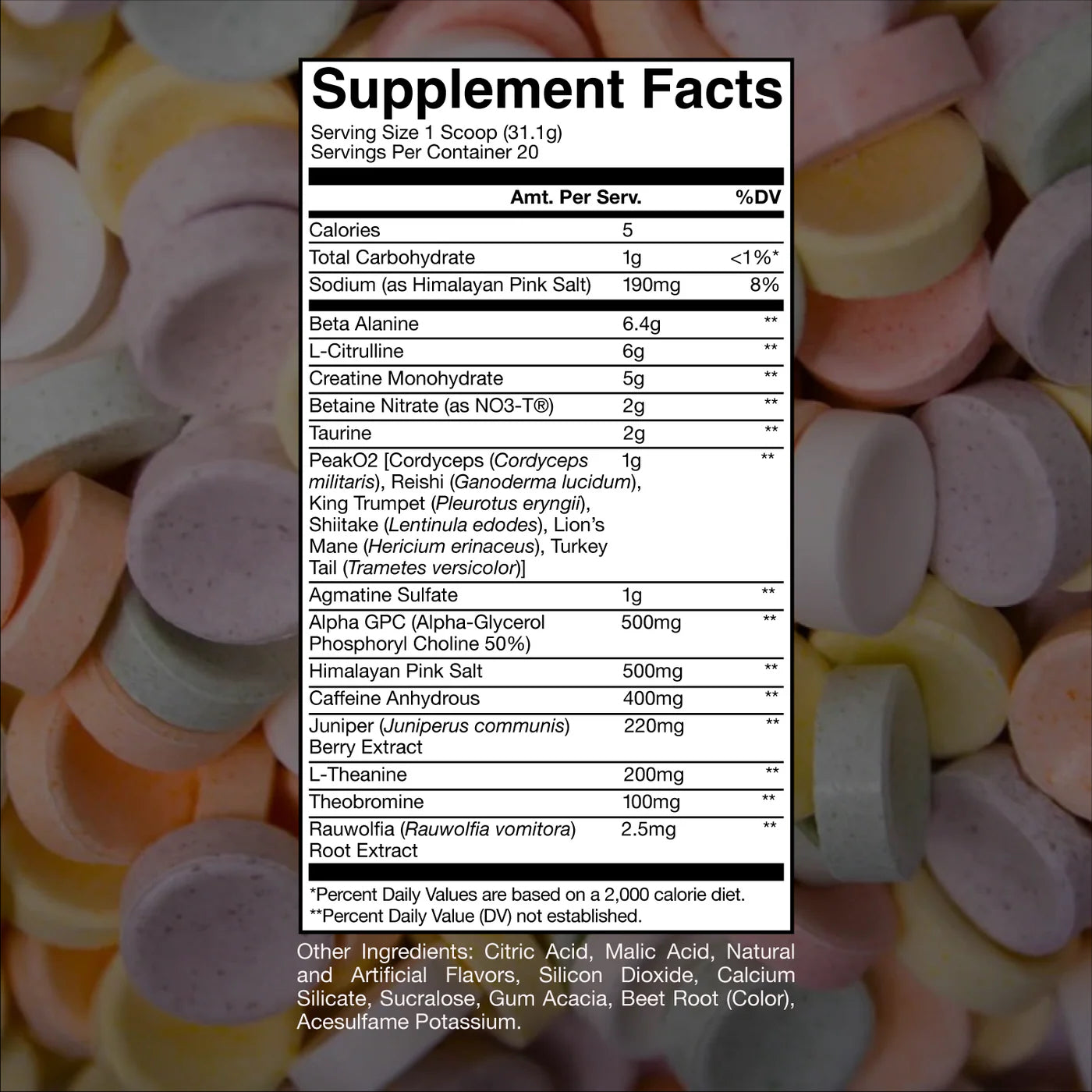 Raw Nutrition | Thuper Thavage | 20 Servings