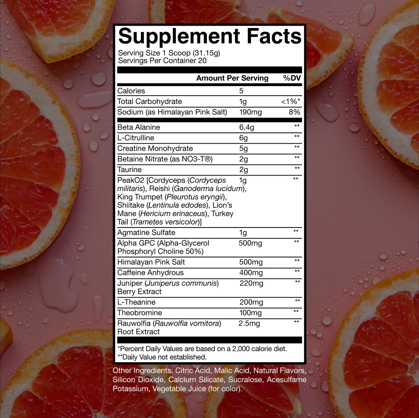 Raw Nutrition | Thuper Thavage | 20 Servings