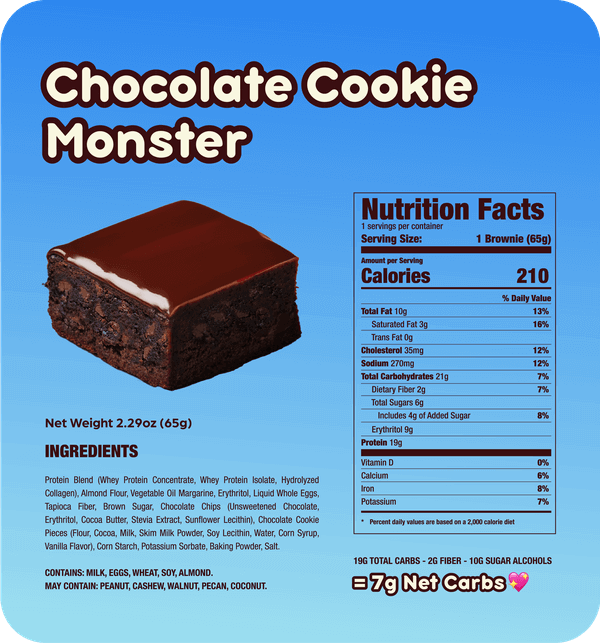 Prime Bites | Protein Brownie