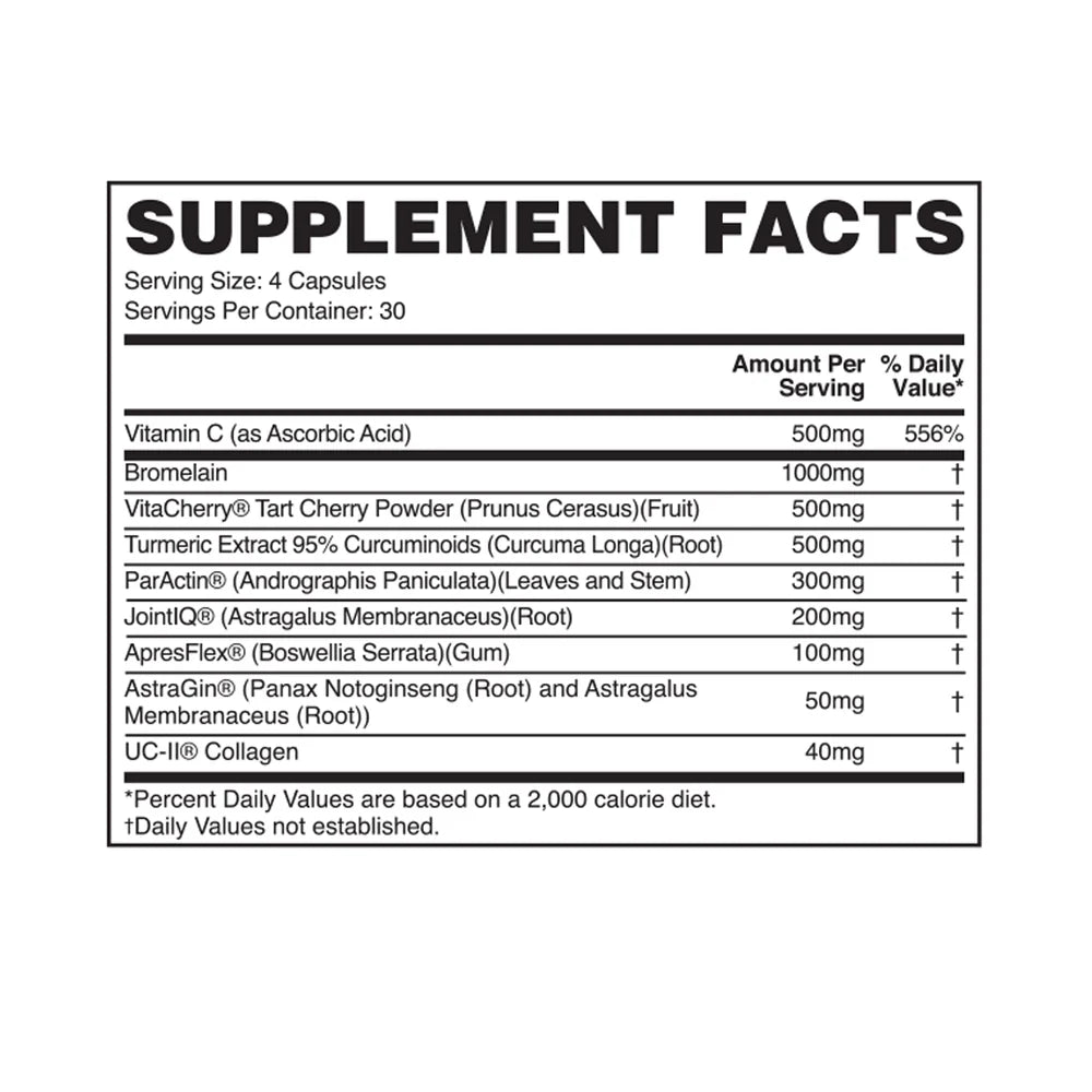 Apollon Nutrition Apollon | Unbreakable | Joint Support - Side View | Nutrastop
