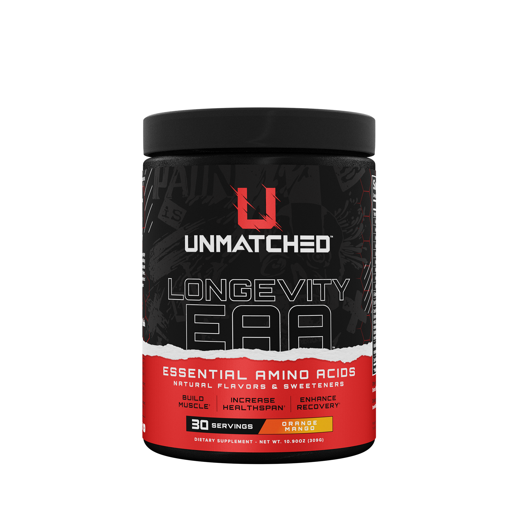 Unmatched | Longevity EAA | (30 servings) - In Action | Nutrastop