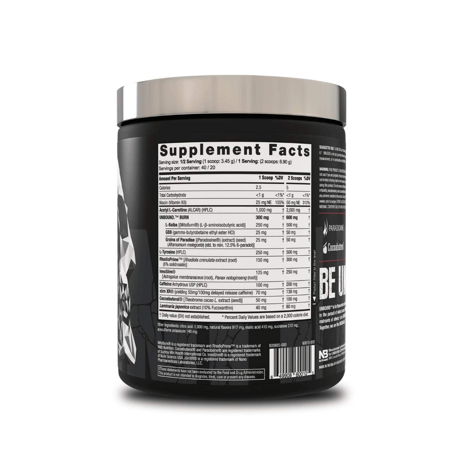 UNBOUND | Unlock Powder | Thermo Powder