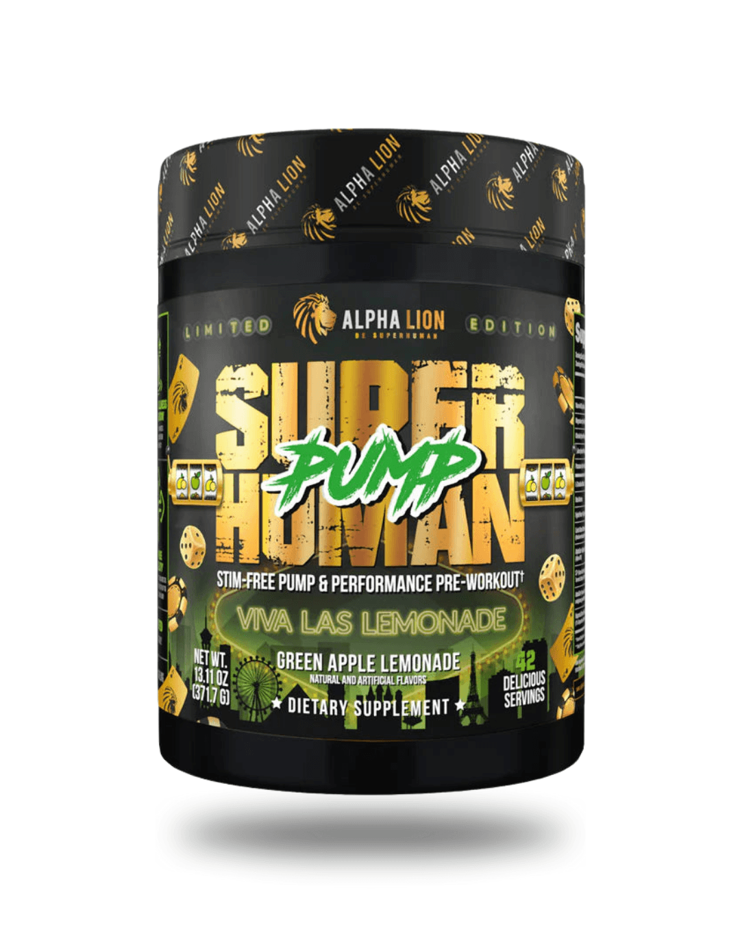 Alpha Lion | Super-Human Pump | Caffeine Free Pre-Workout