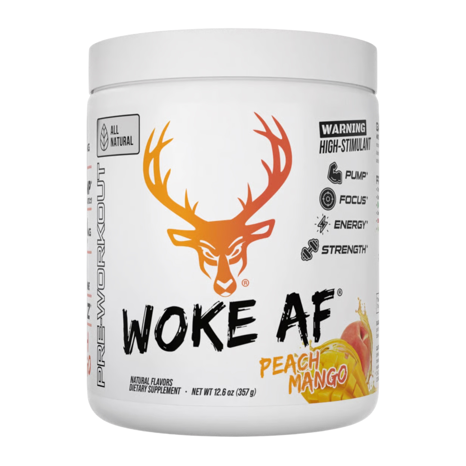 Bucked Up | Natural Pre | 30 Servings - Product Image | Nutrastop