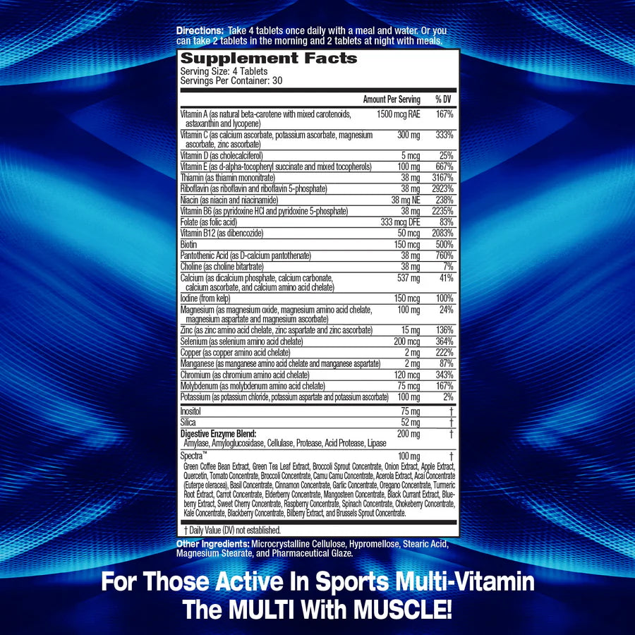 MHP | Activite Sport | Time Released Sports Multi-Vitamin