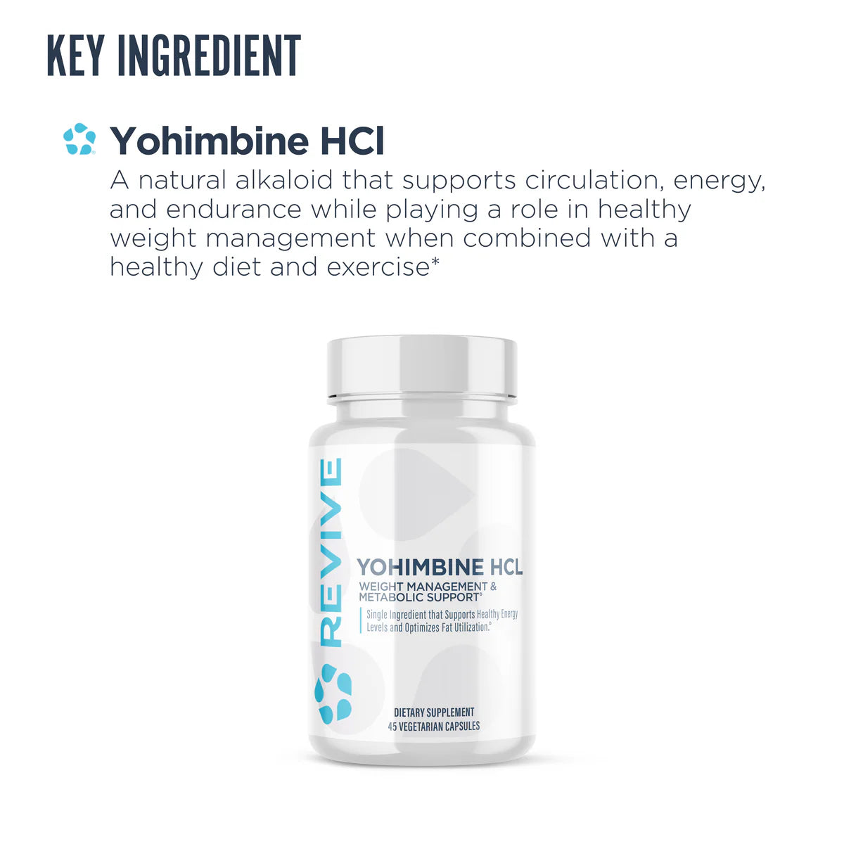 Revive | Yohimbine HCL | 45 Capsules