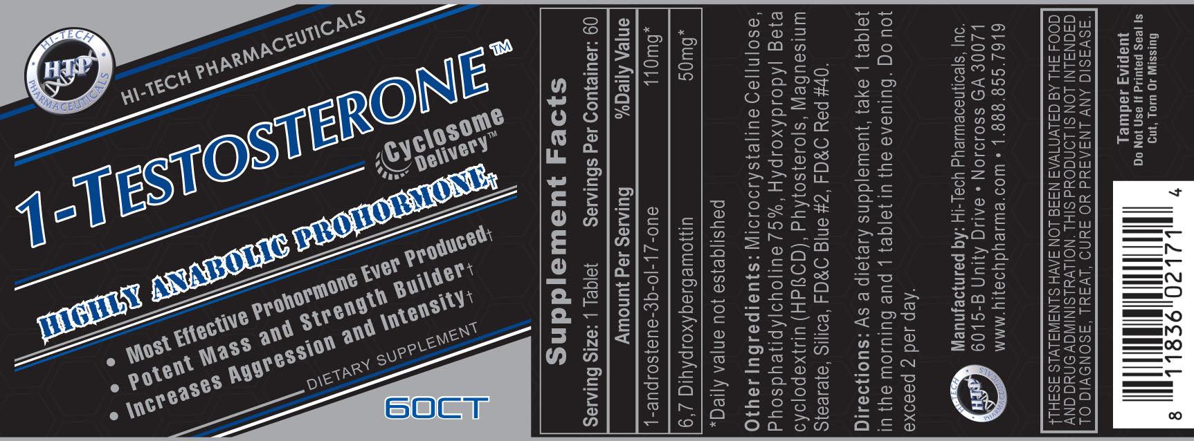 Hi Tech Pharmaceuticals: 1 Testosterone + Decabolin Stack