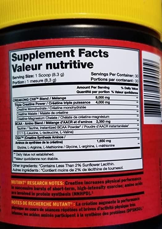Mutant | CREAKONG CX8 | Advanced Creatine Multiplier | Creatine + Amino Acid