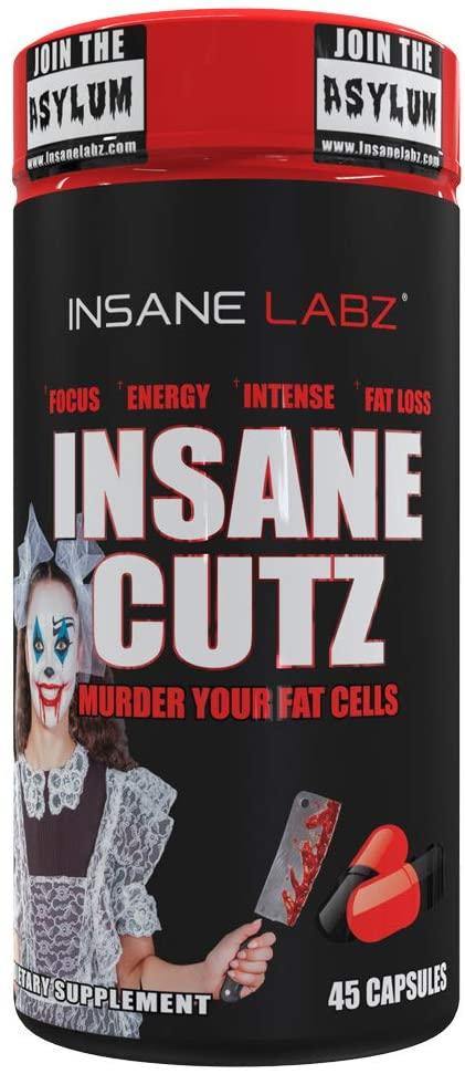Insane Cutz — 351mg Caffeine Fat Burner | Nutrastop