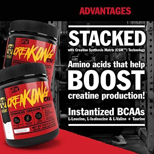 Mutant | CREAKONG CX8 | Advanced Creatine Multiplier | Creatine + Amino Acid