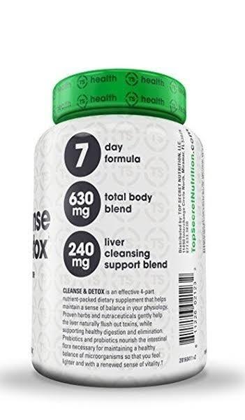 Top Secret Nutrition- 7 Day Cleanse + Detox