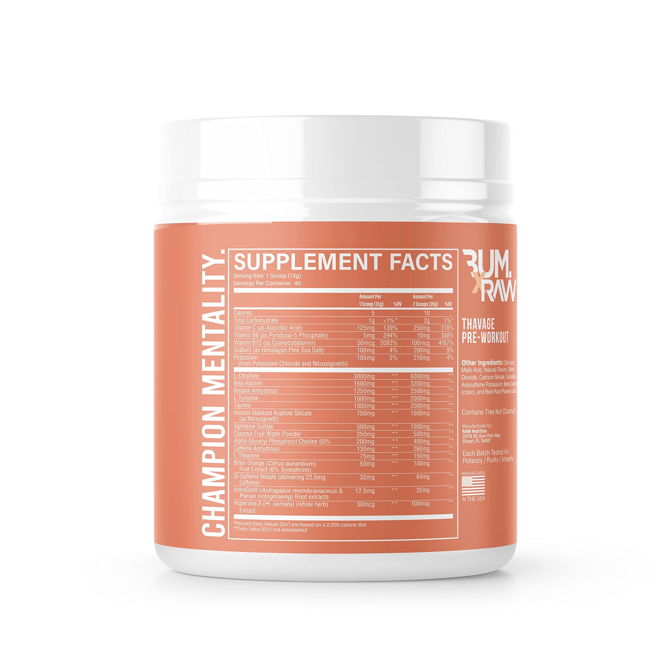 Raw Nutrition | Bum Essential | Pre-Workout