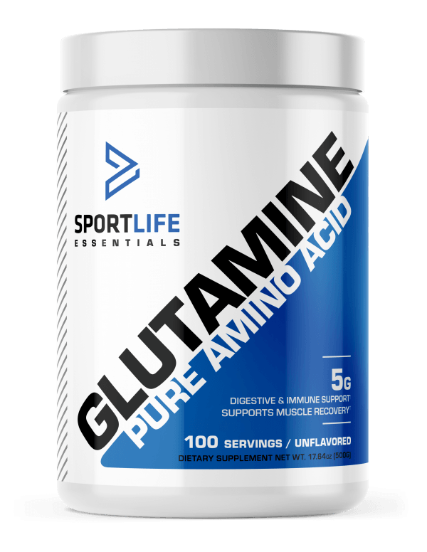 Sportlife Essentials | Glutamine | 100 Servings (500g)