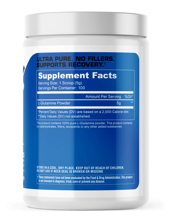 Sportlife Essentials | Glutamine | 100 Servings (500g)