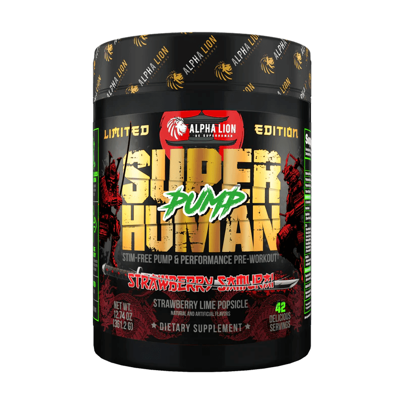 Alpha Lion | Super-Human Pump | Caffeine Free Pre-Workout
