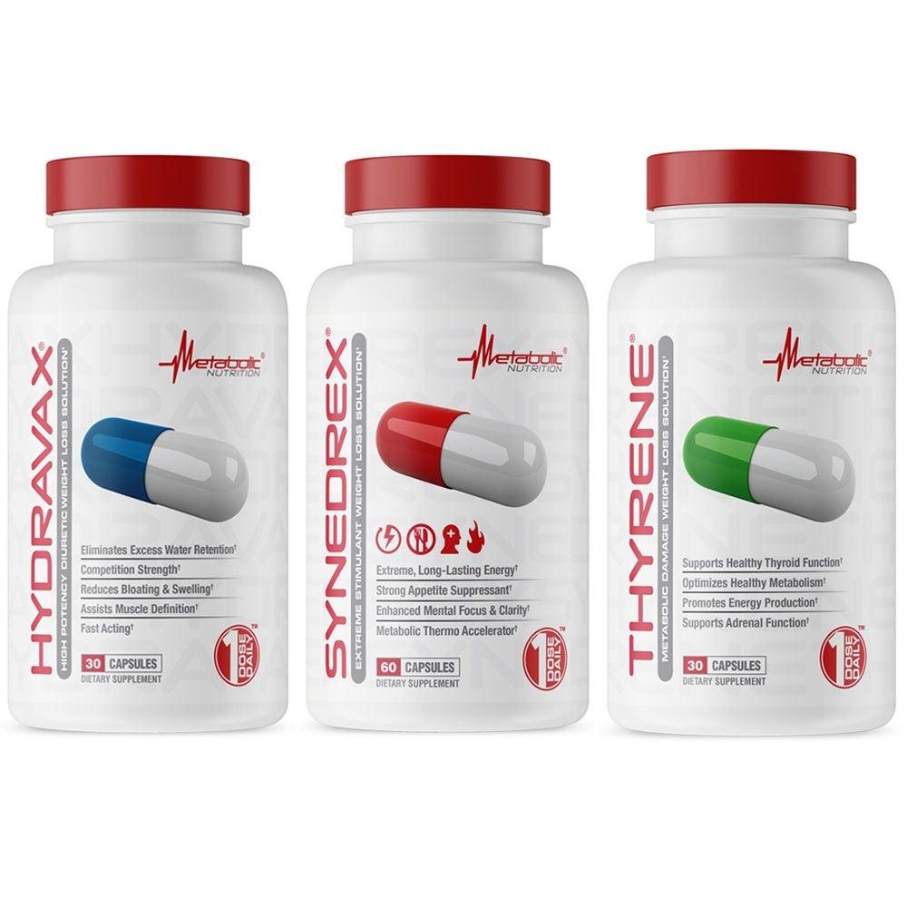 Metabolic Nutrition | Weight Loss Stack | Synedrex-Thyrene-Hydravax